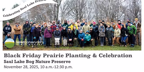Black Friday Prairie Planting & Celebration
