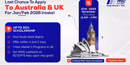 Last Chance to Apply for Australia & UK \u2013 Jan\/Feb 2026 Intake