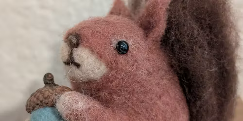 Felted Squirrel Fundraiser for Care & Share