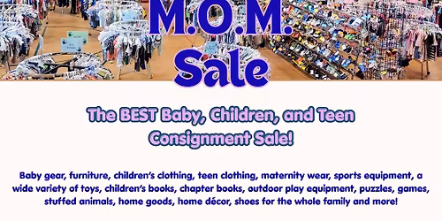 Fall 2026 Children and Teen Consignment Sale