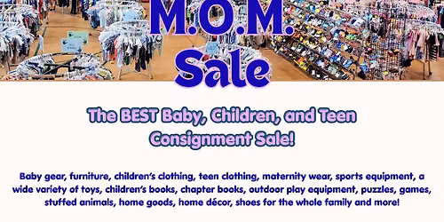 Fall 2026 Children and Teen Consignment Sale