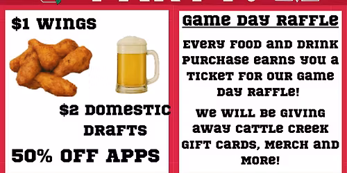 Ohio State vs. Michigan Party