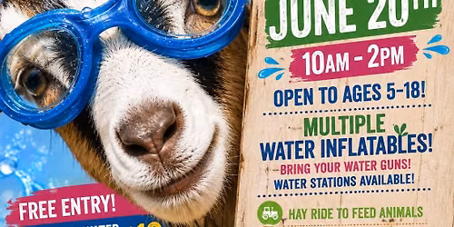 Saturday Farm Market + WATER DAY!! 