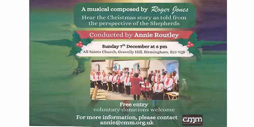 While Shepherds watched