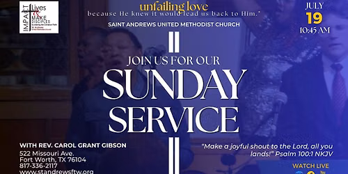 Sunday Worship Service