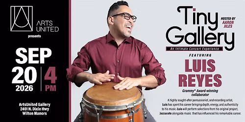 Luis Reyes performs @ ArtsUnited Gallery