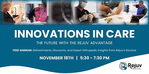 FREE SEMINAR: Orthopedic Innovations in Care