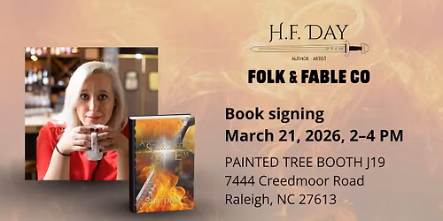 H.F. Day Book Signing | Folk & Fable Co. (Raleigh, NC)