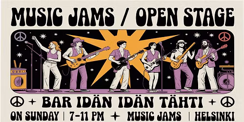 Music Jams \/ Open Stage in Bar Id\u00e4n T\u00e4hti