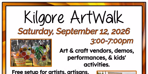 ArtWalk: Fall 2026! \ud83c\udf42