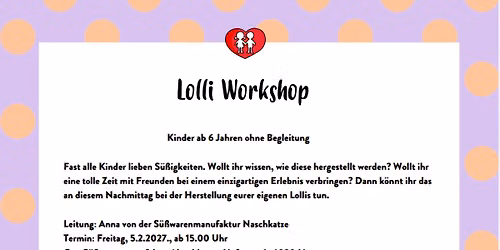 H26-DO53 Lolli Workshop