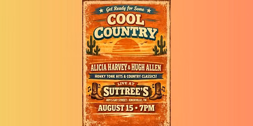 Cool Country: Alicia Harvey & Hugh Allen - Suttree's