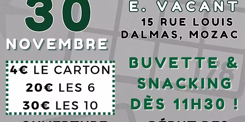 \ud83c\udf89 LOTO DU MVB \ud83c\udf40\ud83c\udfc0