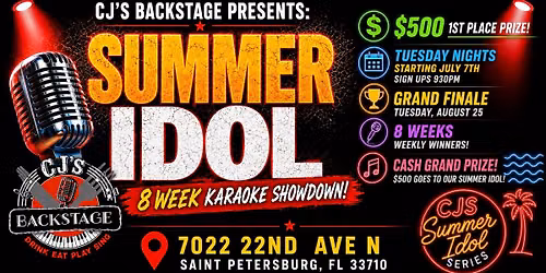 \ud83c\udfa4 CJ\u2019s Summer Idol Karaoke Contest | Karaoke Competition \ud83c\udfa4