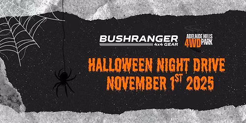 Bushranger 4X4 Gear Halloween Night Drive