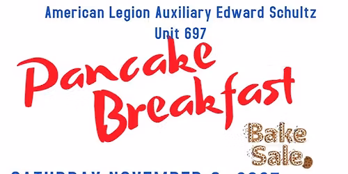 Annual Pancake Breakfast & Bake Sale