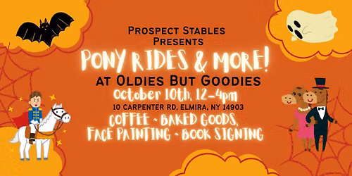 October Pony Rides at "Oldies But Goodies"