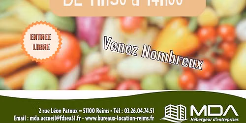 March\u00e9 Gourmand Hall MDA - Reims