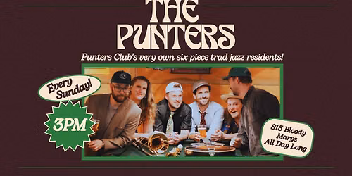 THE PUNTERS | LIVE JAZZ EVERY SUNDAY