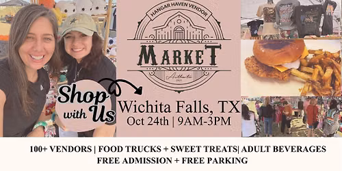 Hangar Haven Fall Market | Oct 24 | 100+ Vendors