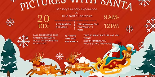 Sensory Santa Pictures