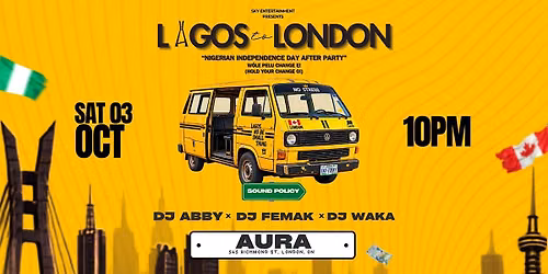 LAGOS TO LONDON 2026