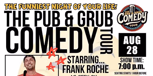 Pub & Grub Comedy Tour 