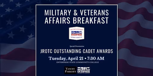 Military & Veterans Affairs Breakfast - JROTC Awards