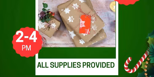 Make Your Own Wrapping Paper at The Studio