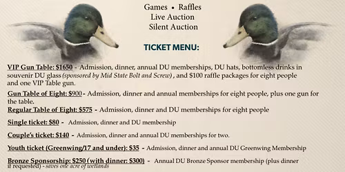 37th Annual Winter Banquet 