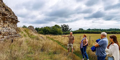 Historic Walking Tours at Silchester Roman City Walls & Amphitheatre