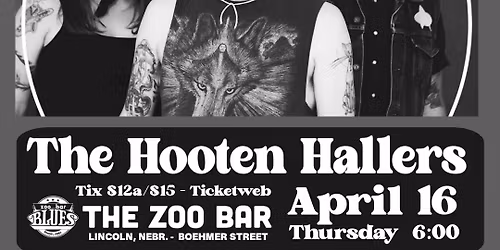 The Hooten Hallers ALBUM RELEASE at The Zoo Bar!