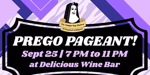 The Prego Pageant- At Delicious Wine Bar!