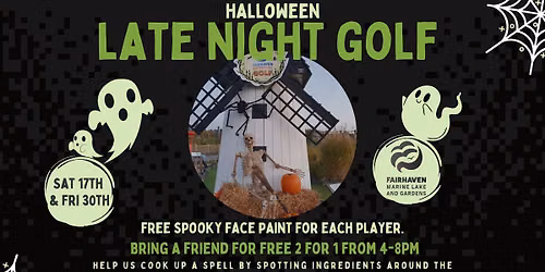 2 for 1 Late Night Adventure Golf at Fairhaven