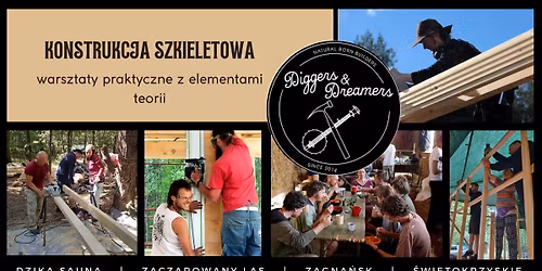 Warsztaty pracy z drewnem - praktyka i niezb\u0119dna teoria. Zbuduj swoje schronienie.