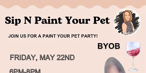 Sip N Paint Your Pet