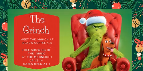 Meet The Grinch at Bear\u2019s 