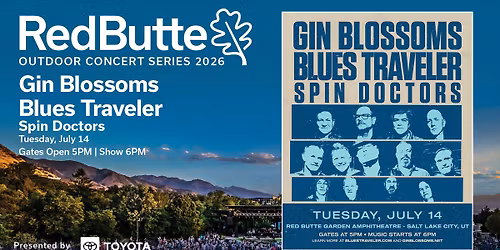 Gin Blossoms + Blues Traveler - Outdoor Concert Series 2026
