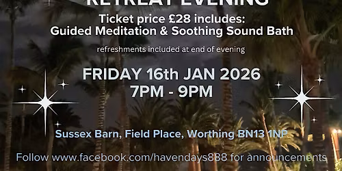 HAVEN RETREAT EVENING