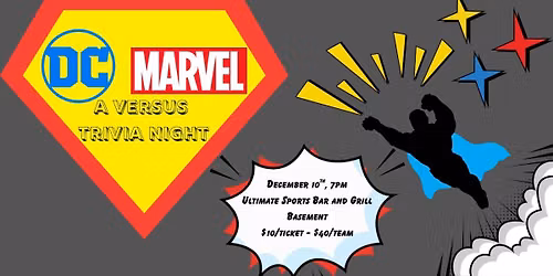 DC versus Marvel Trivia Night