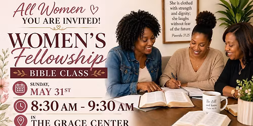 Women\u2019s Fellowship Bible Class