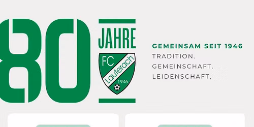 80 Jahre intemann FC Lauterach