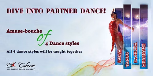 Tango, Salsa, Bachata, Merengue in one go!