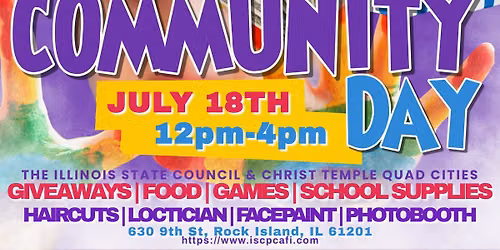 ISC Quad Cities Community Day
