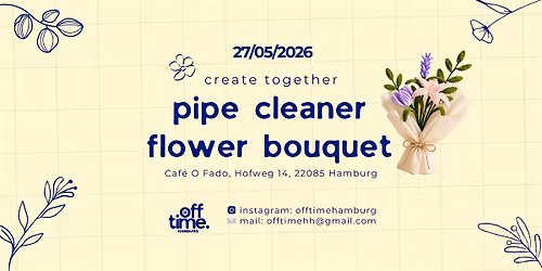 DIY Event Hamburg | Flower Bouquet | create together by offtime
