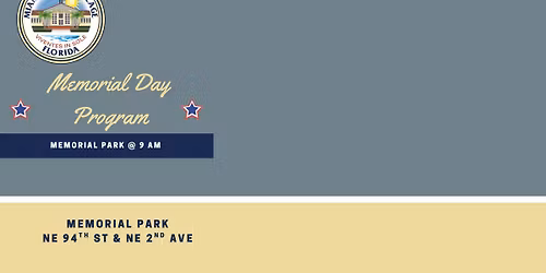 Memorial Day Program