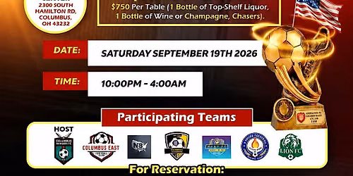 COLUMBUS CAMEROON TOURNAMENT AWARDS GALA