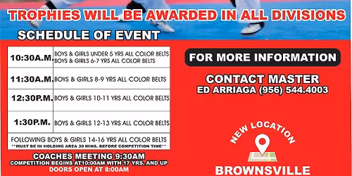 ED'S RGV TAE KWON DO CHAMPIONSHIPS