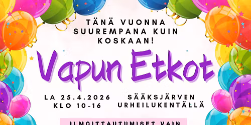 Vapun Etkot -toritapahtuma