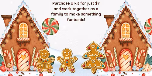 Gingerbread House Family Workshop at VPM!